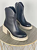 Жіночі демісезонні черевики ShoesBand Чорні натуральні шкіряні всередині байка 39 (25 см) (S89051-1д), фото 7