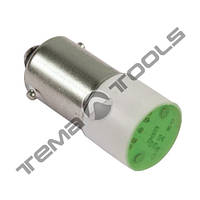 Лампа LED для кнопок XB2-BW 24В зеленая – сменная светодиодная лампочка матрица для подсветки кнопки