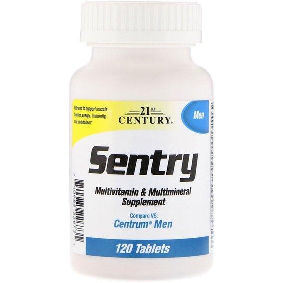 Sentry Men Multivitamin & Multimineral Supplement 120 Tablets