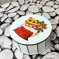 Коробка для цукерок "Kinder сюрприз" на Новий рік або від Святого Миколая 20 см