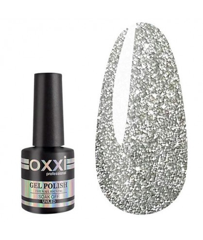 Світловідбивний гель-лак OXXI Disco 10 мл, No 01