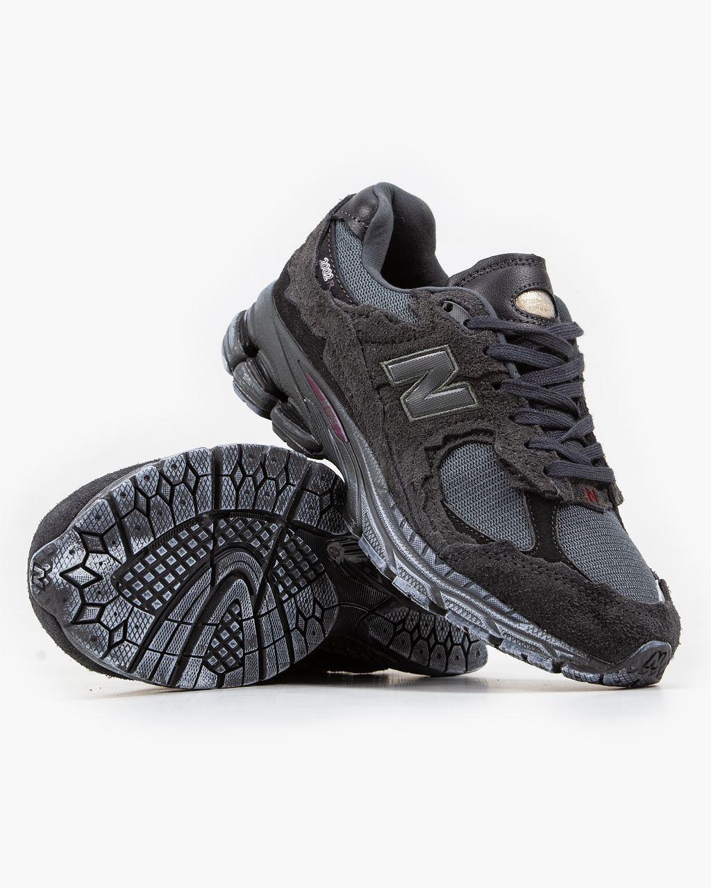 Кросівки чоловічі чорні New Balance 2002R Protection Pack Phantom (09307), фото 1