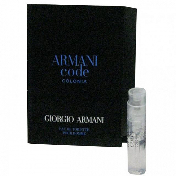Туалетна вода Giorgio Armani Armani Code Colonia для чоловіків — edt 1.2 ml vial