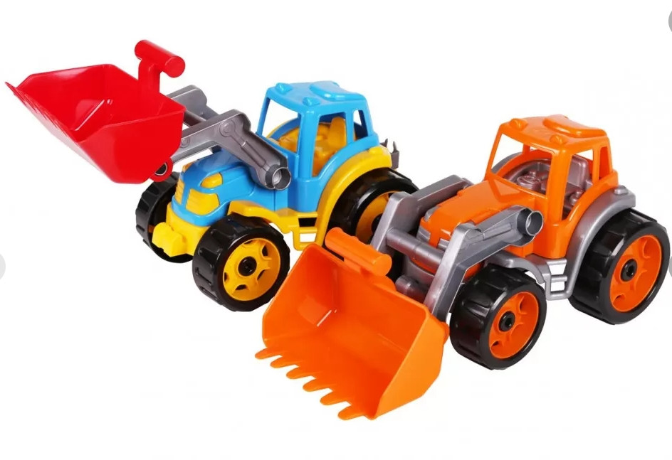 Іграшка дитячий трактор із ковшем