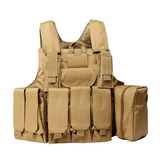 Жилет розвантажувальний HLV A58, Beige, фото 1