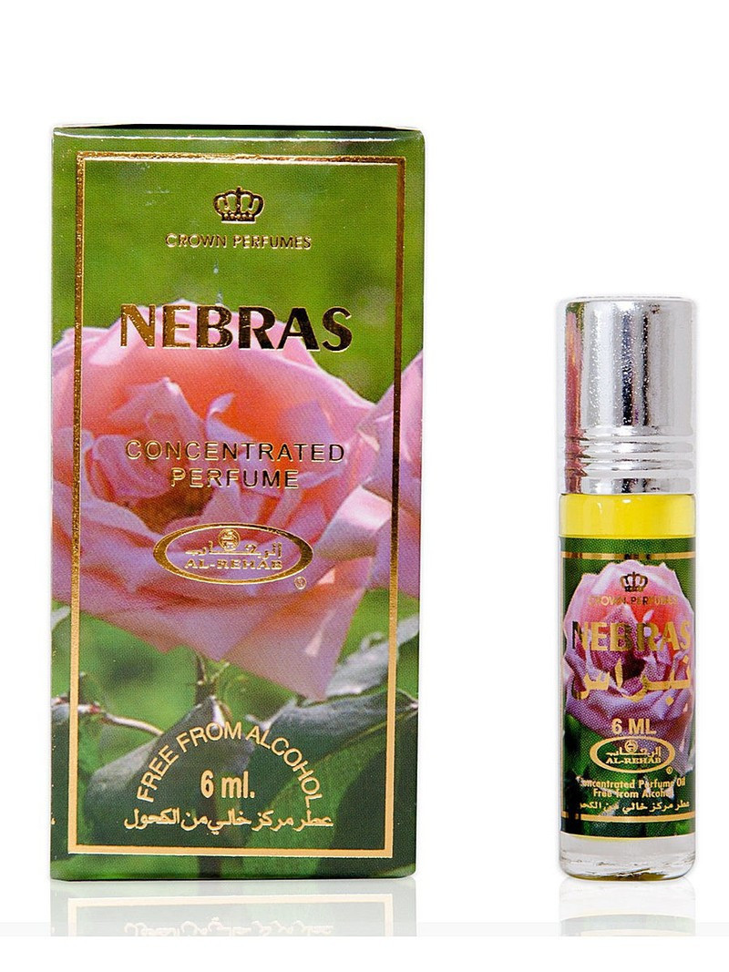 Жіночі квіткові олійні парфуми NEBRAS Al-Rehab 6 мл