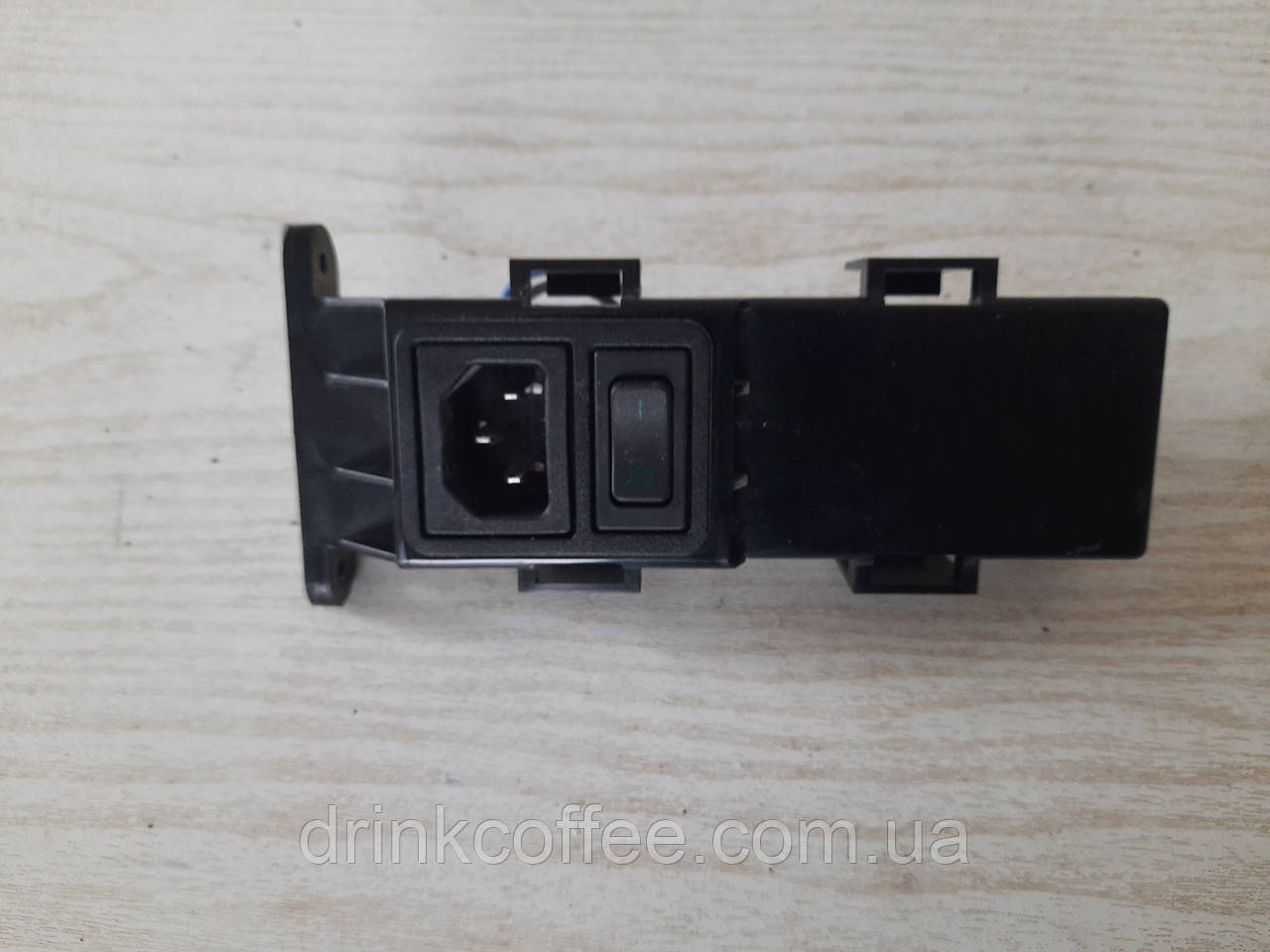 Розетка + кнопка вмик/вимик для кавомашини Philips Saeco Xelsis Type HD8944 б/у, фото 1