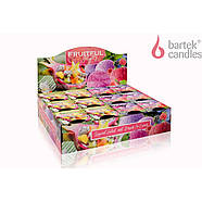 Свічки Bartek ароматизовані в склянці Fruitful 115 г, фото 3