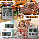 Цифровий термометр ТР-700 з термощупом, таймером і магнітом (-50...+250 °C), фото 4