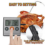 Цифровий термометр ТР-700 з термощупом, таймером і магнітом (-50...+250 °C), фото 7