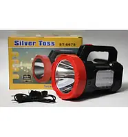 Ліхтар переносний лід ліхтар 10 W SILVER TOSS ST-6678 Акумулятор 6000MAH ABC