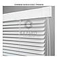 Білі Алюмінієві жалюзі для вікон під замовлення, фото 3