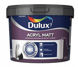 Латексна фарба для стін та стелі Dulux Acryl Matt 3л