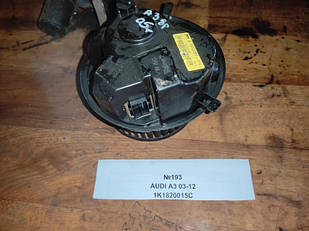 No193 Б/у вентилятор салона 1K1820015C для Audi A3 2003-2012