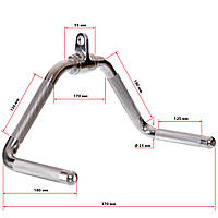 Рукоятка для тяги на трицепс и тяги к животу Zelart TA-5133