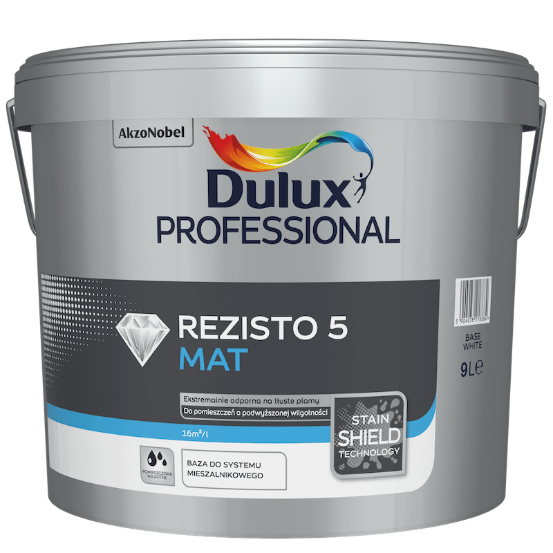 Брудовідштовхувальна фарба Dulux Pro Rezisto 5 0.9л, фото 1