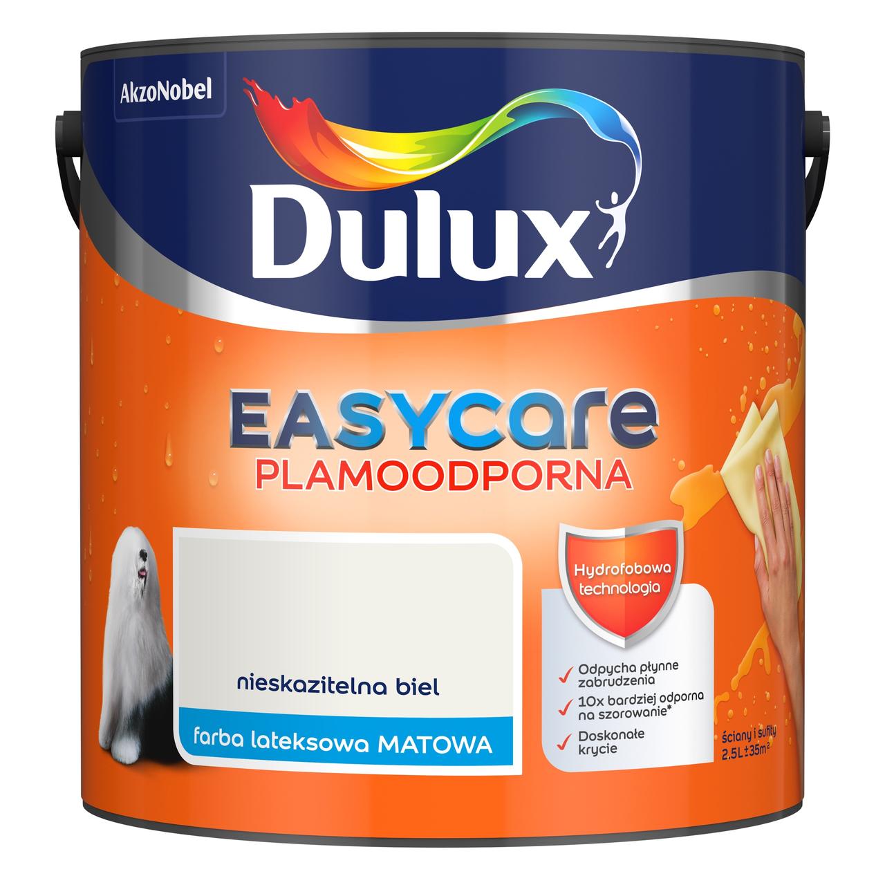 Зносостійка інтер'єрна фарба Dulux EasyCare 0.9 л