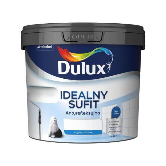 Антиблікова фарба для стелі Dulux Idealny Sufit 3л