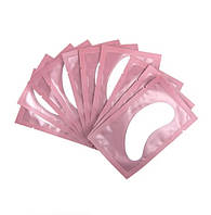Патчі гелеві (рожева упаковка) для ламінування та нарощування вій (пара)