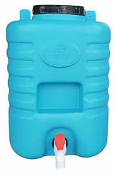 Рукомийник  пластиковий 10л бак для води з краном для дачі
