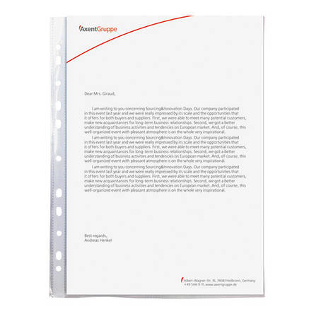 Файл А-4 Axent 90мкм. 2009-20, фото 2