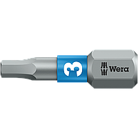 Бита шестигранная WERA торсионная HEX 3.0 × 25 мм