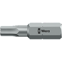 Бита шестигранная  WERA  HEX 2,5х25 мм