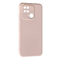 Силикон Case SMTT Xiaomi Redmi 10C/Poco C40, Pink Sand