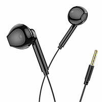 Наушники BOROFONE BM63 Melodic wire-controlled earphones with mic Black