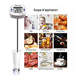 Термометр цифровий Thermo ТА-288 кухонний (-50...+300 oC) з обертовим на 180o дисплеєм, фото 8