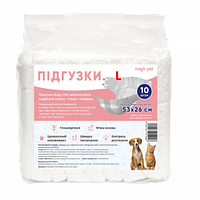 Подгузники Magic Pet для собак (сук) L (53 x 26см)