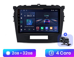 Junsun 4G Android магнітола для Suzuki vitara 2014-2022 wifi WIFI, 2 ГБ ОЗП + 32 15-22