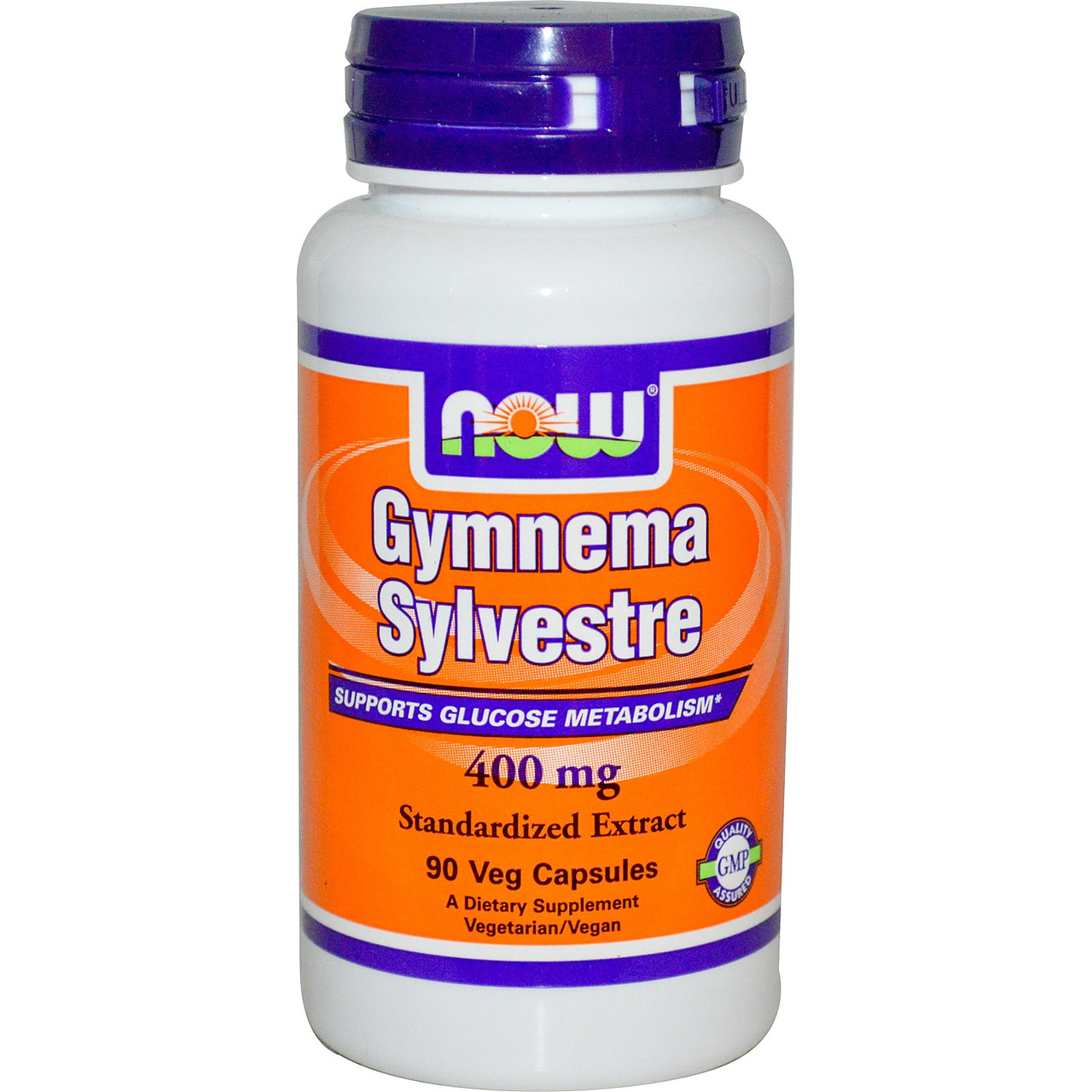 Джимнема (Gymnema Sylvestre) Now Foods, 400 мг, 90 капсул