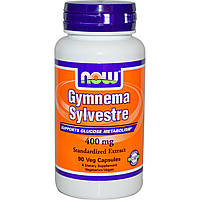 Джимнема (Gymnema Sylvestre) Now Foods, 400 мг, 90 капсул