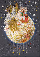 Набор для вышивки бисером Рождественская сказка (27 х 38 см) Абрис Арт AB-829