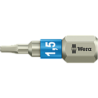 Бита шестигранная WERA HEX нержавеющая сталь 1.5×25 мм