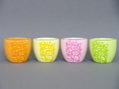 Горщик керамічний для пересадки кактусів К1.056.08