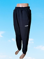 Спортивные штаны тёплые на флисе р.44,46,50,52.Цвет чёрный. От 4шт по 294грн