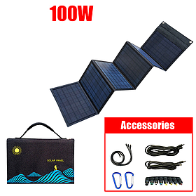 Складна сонячна панель PowerMe PRO Solar Charger 100W