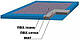 Змінний поролоновий мат для дезковрика 50х100 см товщиною 30 мм, фото 3