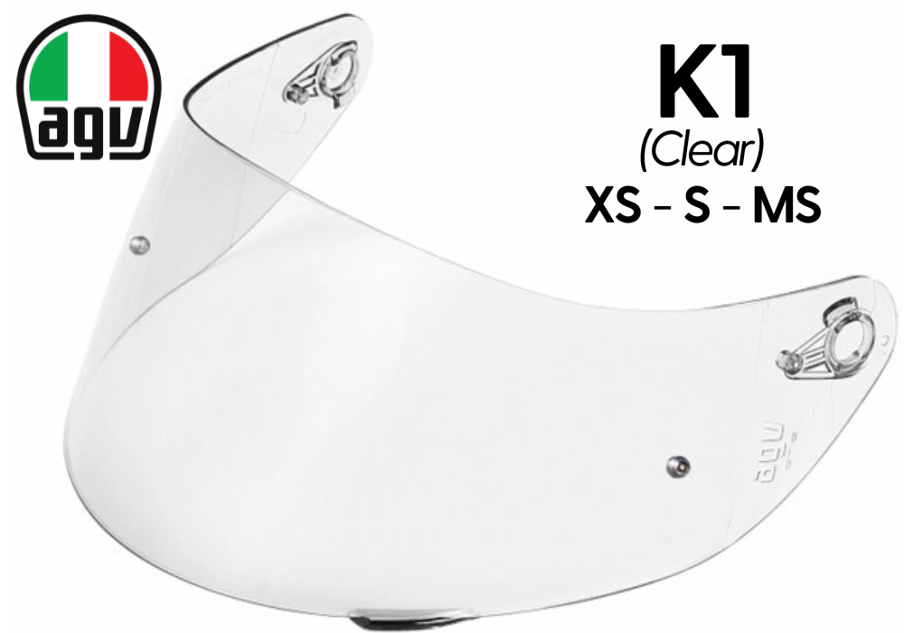 Візор прозорий для AGV K1 GT2-1, XS / S / MS