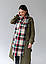 Шарф теплий Клітинка 190х55 см., фото 4