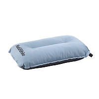 Самонадувающаяся подушка Naturehike Sponge automatic Inflatable Pillow NH17A001-L light blue