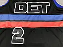 Чорна чоловіча майка Каннігем 2 Детройт Пістонс Detroit Pistons Cunningham 2022-2023, фото 3