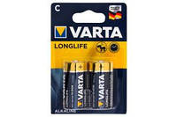 Батарейки VARTA LONGLIFE C BLI 2 ALKALINE(ж)