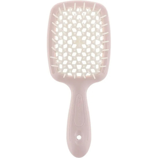Щітка для волосся Janeke Superbrush Пудровий з білим