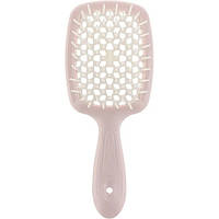 Щітка для волосся Janeke Superbrush Пудровий з білим