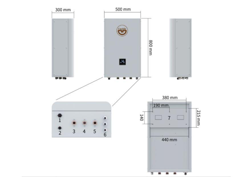 Тепловой насос воздух-вода CACKLE BBX09S-A на 9 кВт до 50-90 кв.м. - фото 6 - id-p1719450192