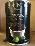 Чернослив в легком сиропе Bonners Prunes 420г Великобритания