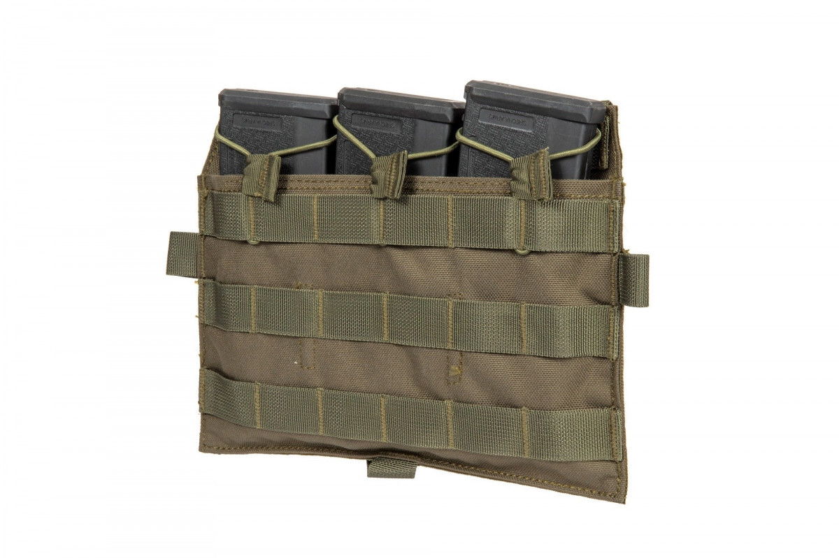 Панель Primal Gear Triple Shingle Pouch for Rush 2.0 Vest Olive Drab, фото 1